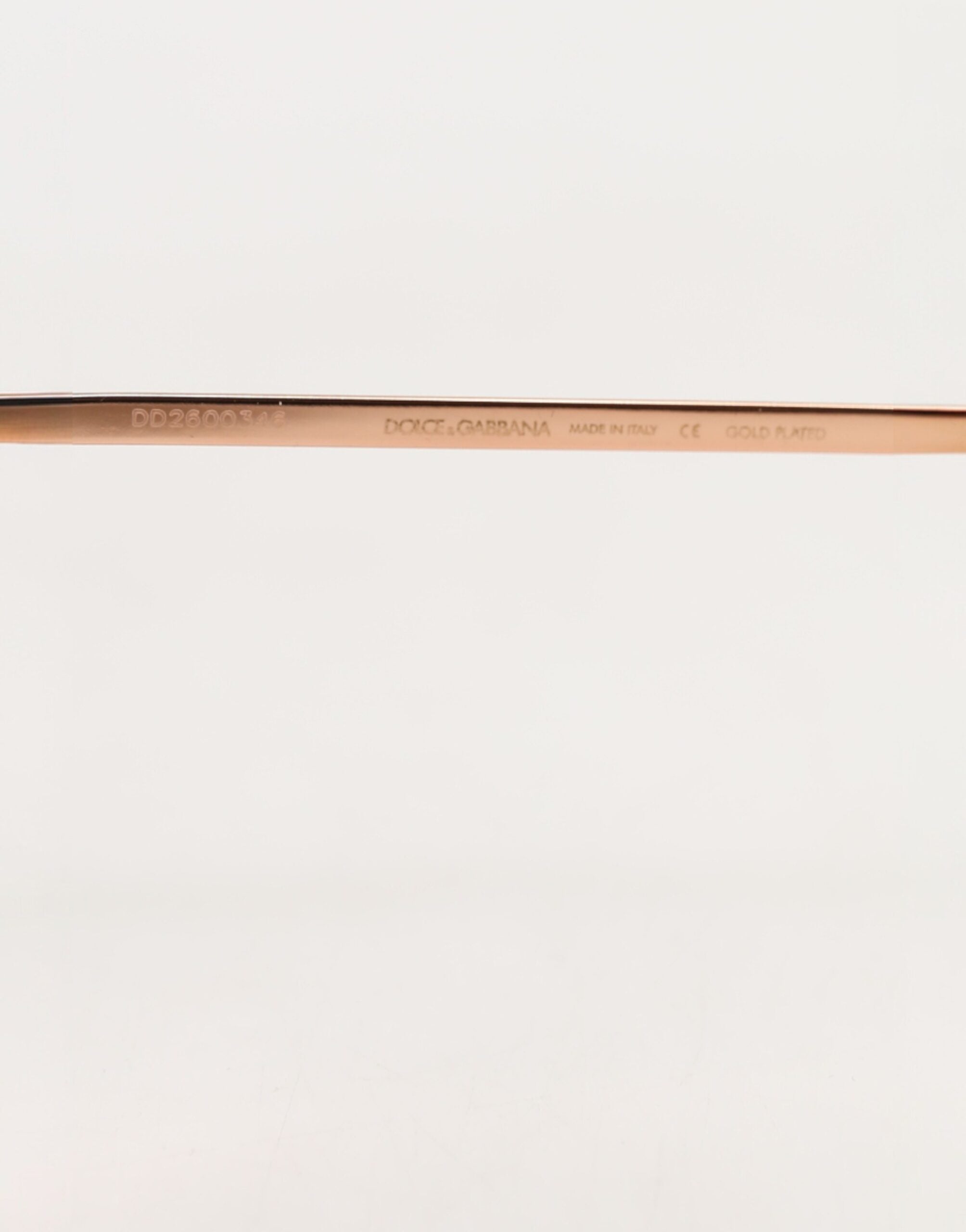 Dolce & Gabbana DG2215K Gold Metal Round Shades Eyewear Sunglasses