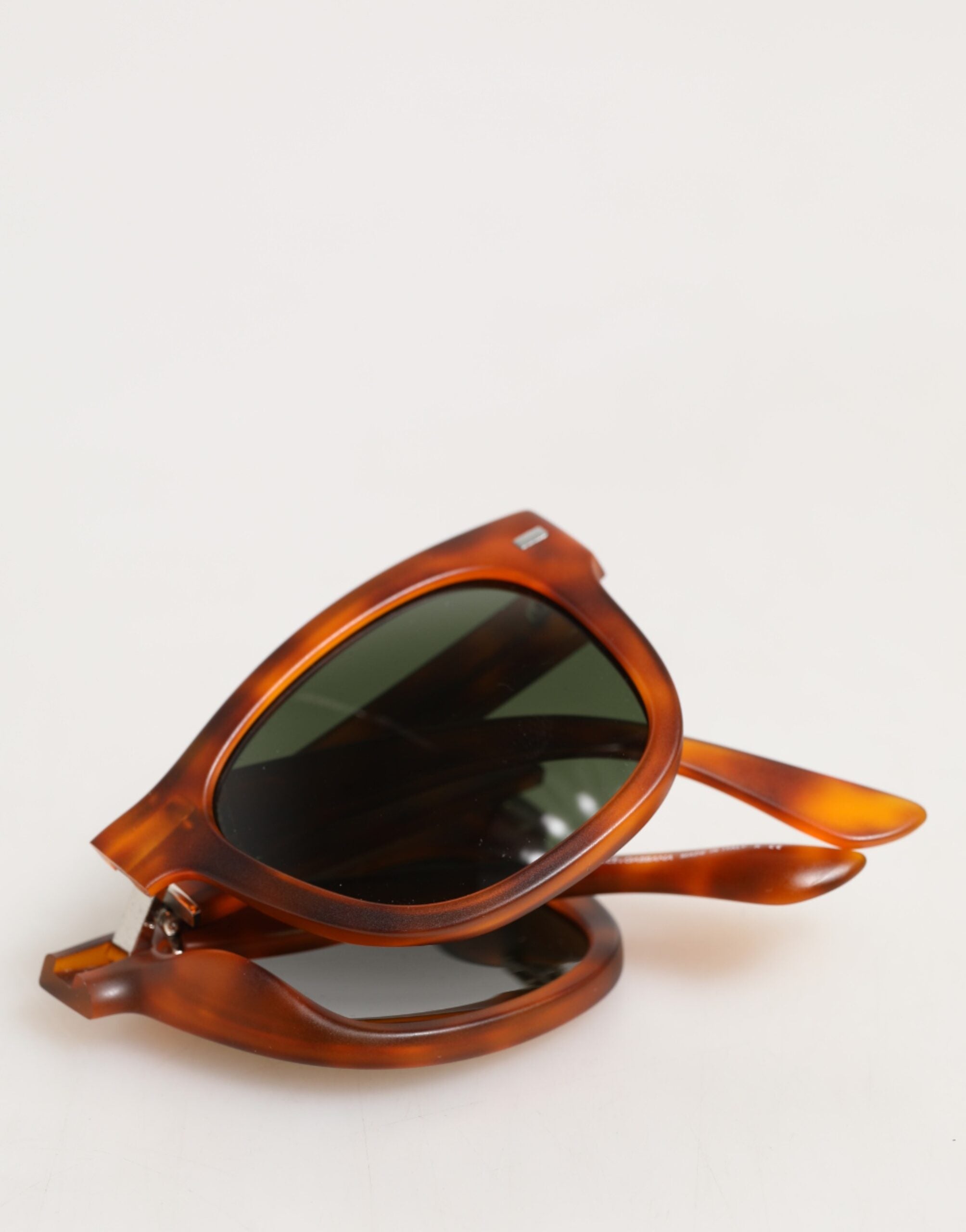 Dolce & Gabbana DG6089 Havana Full Rim Round Lenses Foldable Sunglasses