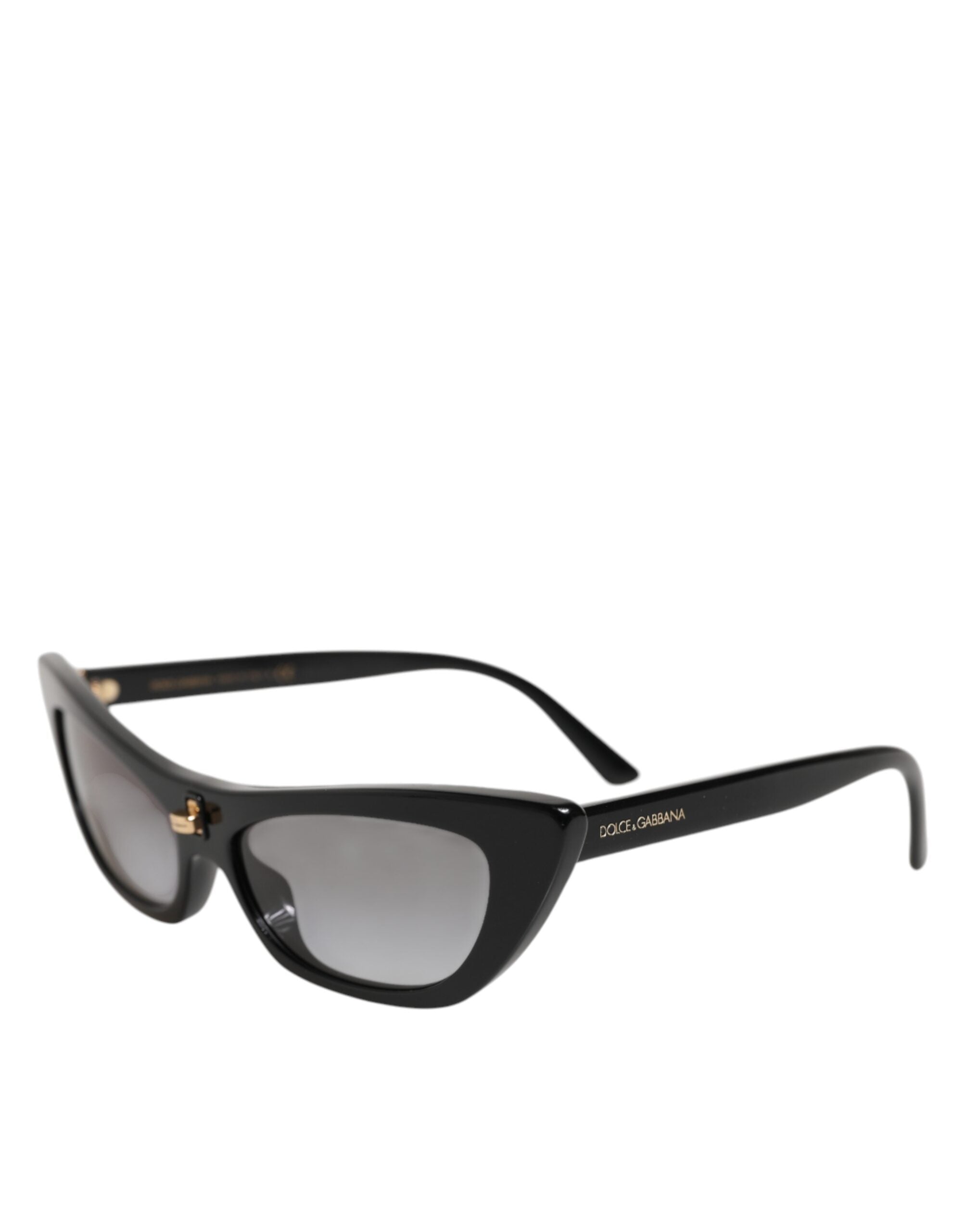 Dolce & Gabbana Black Re-Edition DNA Cat-Eye Frame Sunglasses