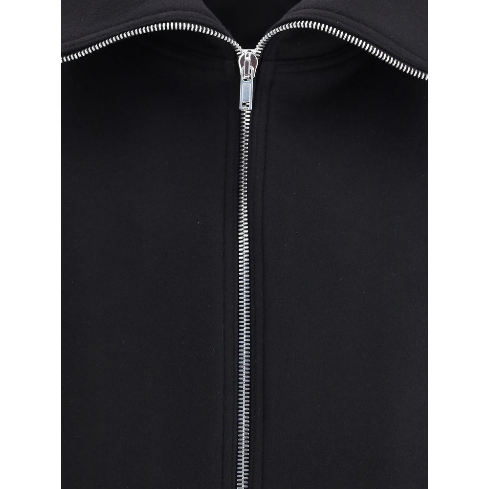 Veste en laine Rick Owens Blixa Dracucollar