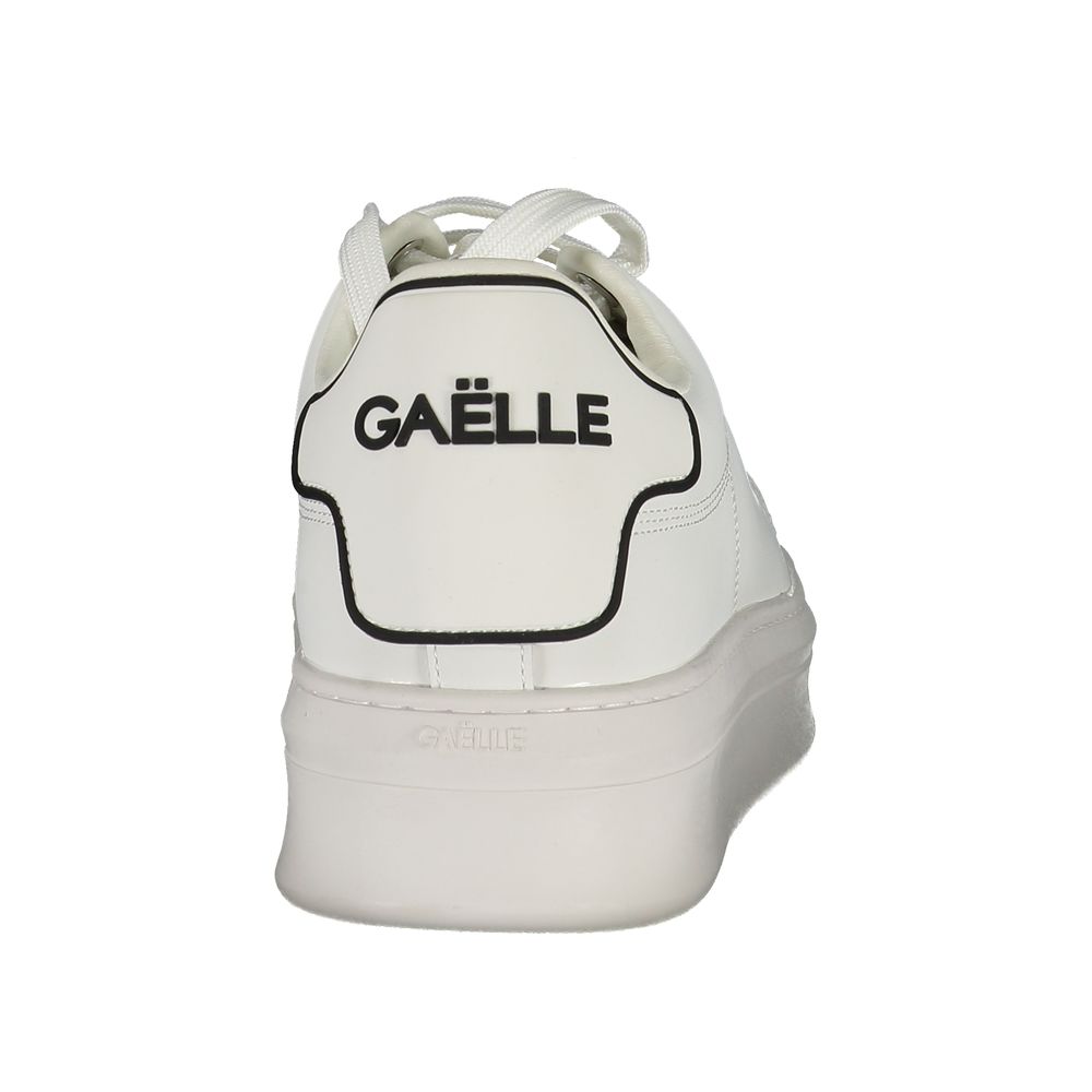 Gaelle Paris Bianco Poliuretano Men Sneaker