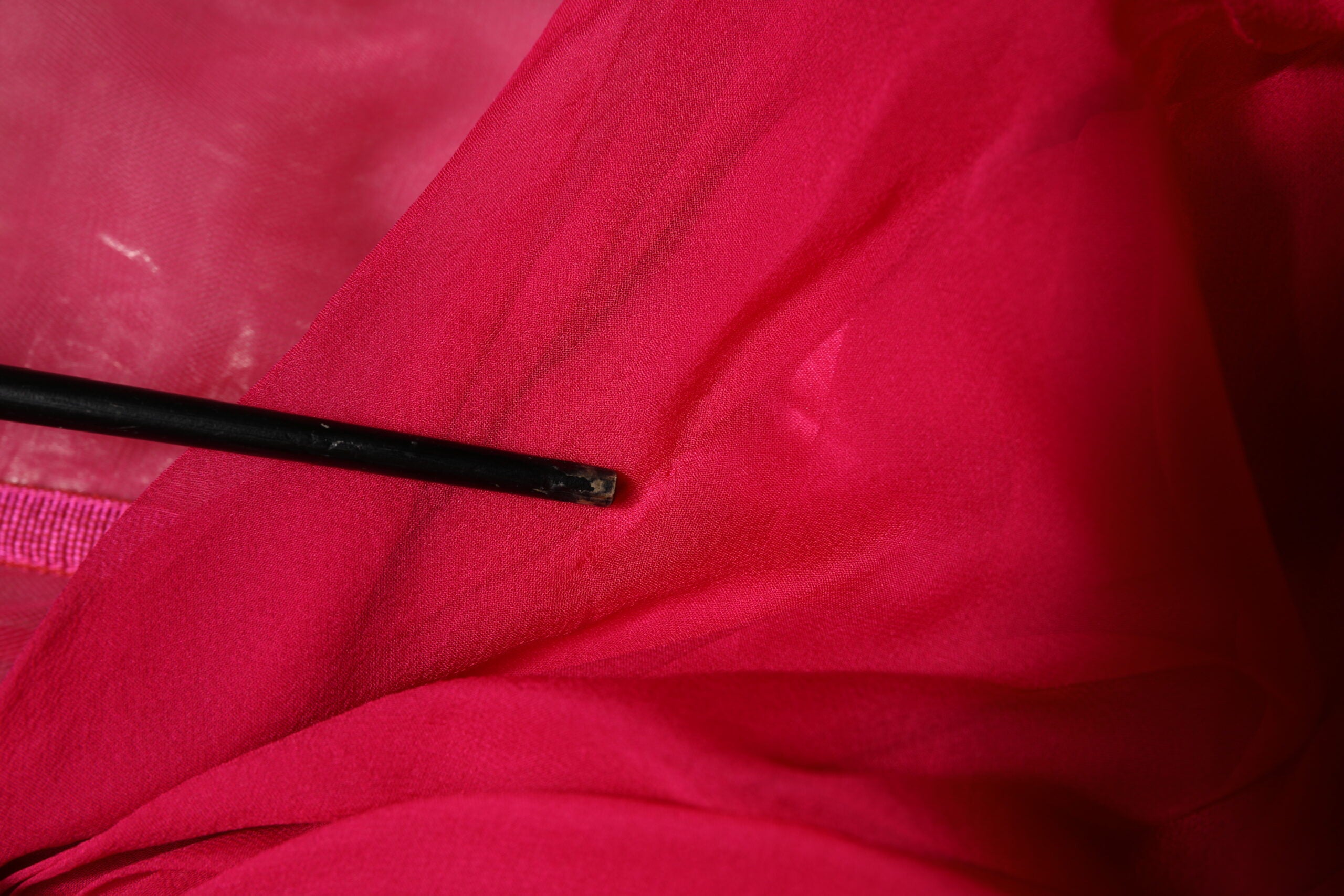 Dolce & Gabbana Pink Silk Embellished A-line Midi Dress