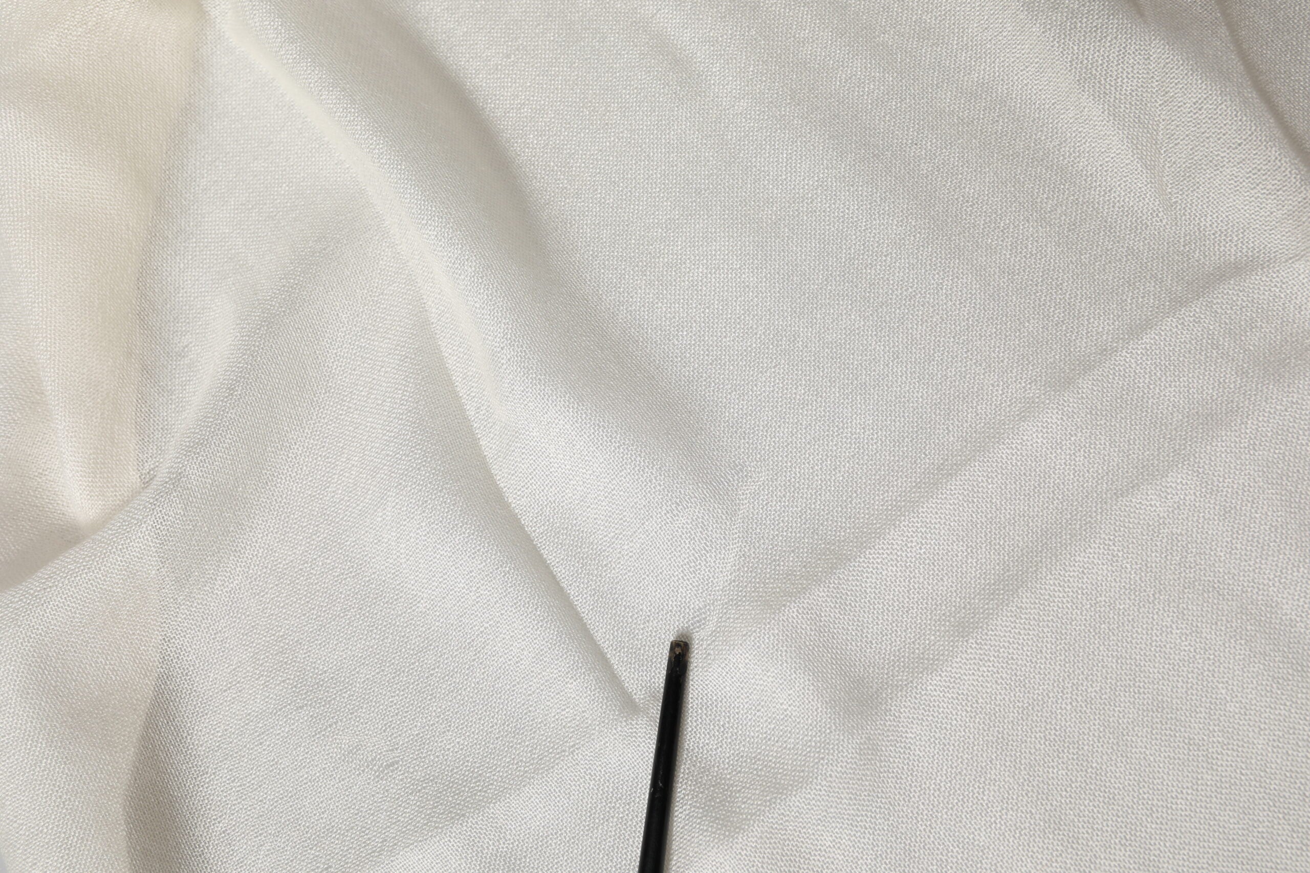 Dolce & Gabbana White Cashmere Knit Neck Wrap Shawl Scarf