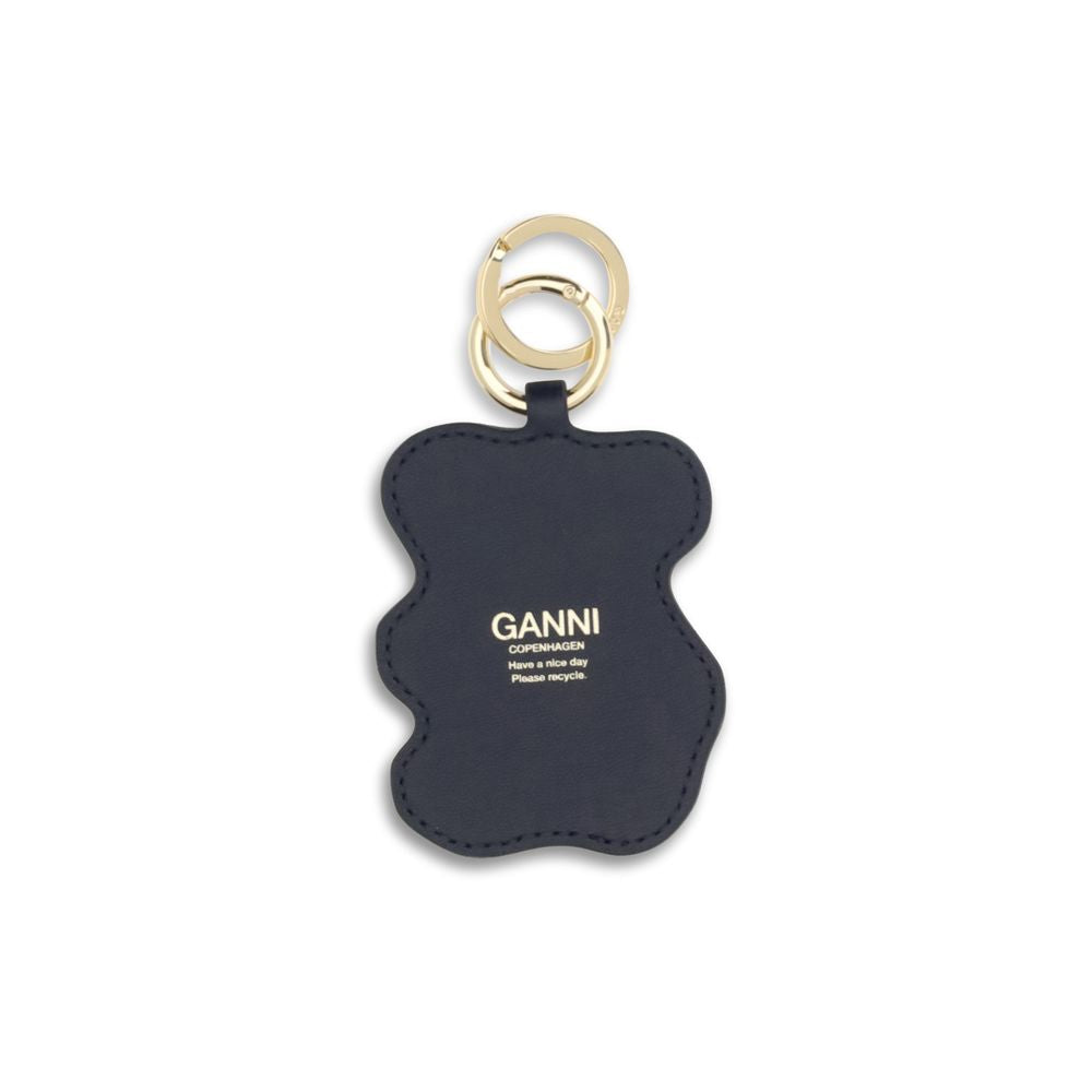 Ganni Multicolor Teddy Bear Keychain - Luxurious Accessory