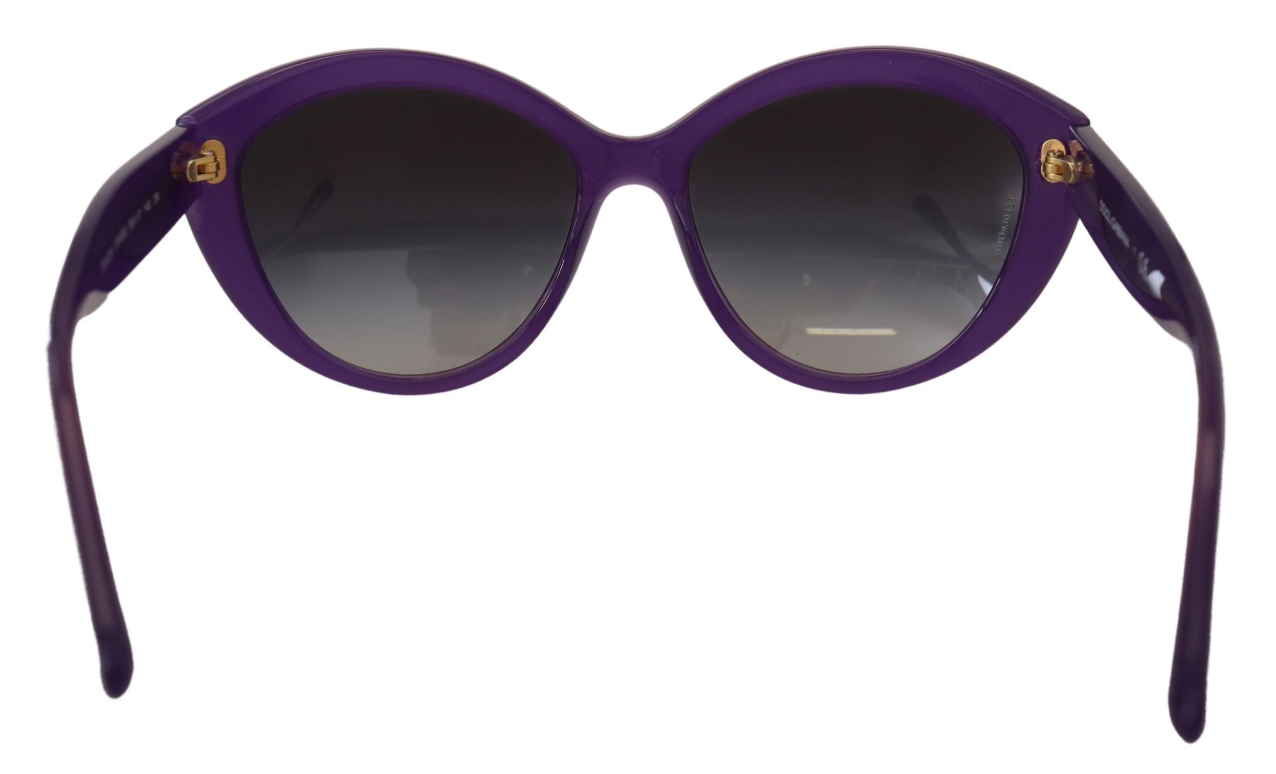 Dolce & Gabbana Chic Purple Cat-Eye Designer Sunglasses - DEA STILOSA MILANO