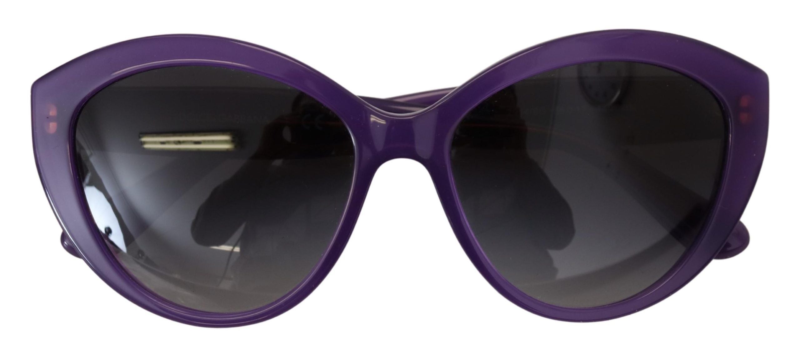 Dolce & Gabbana Chic Purple Cat-Eye Designer Sunglasses - DEA STILOSA MILANO