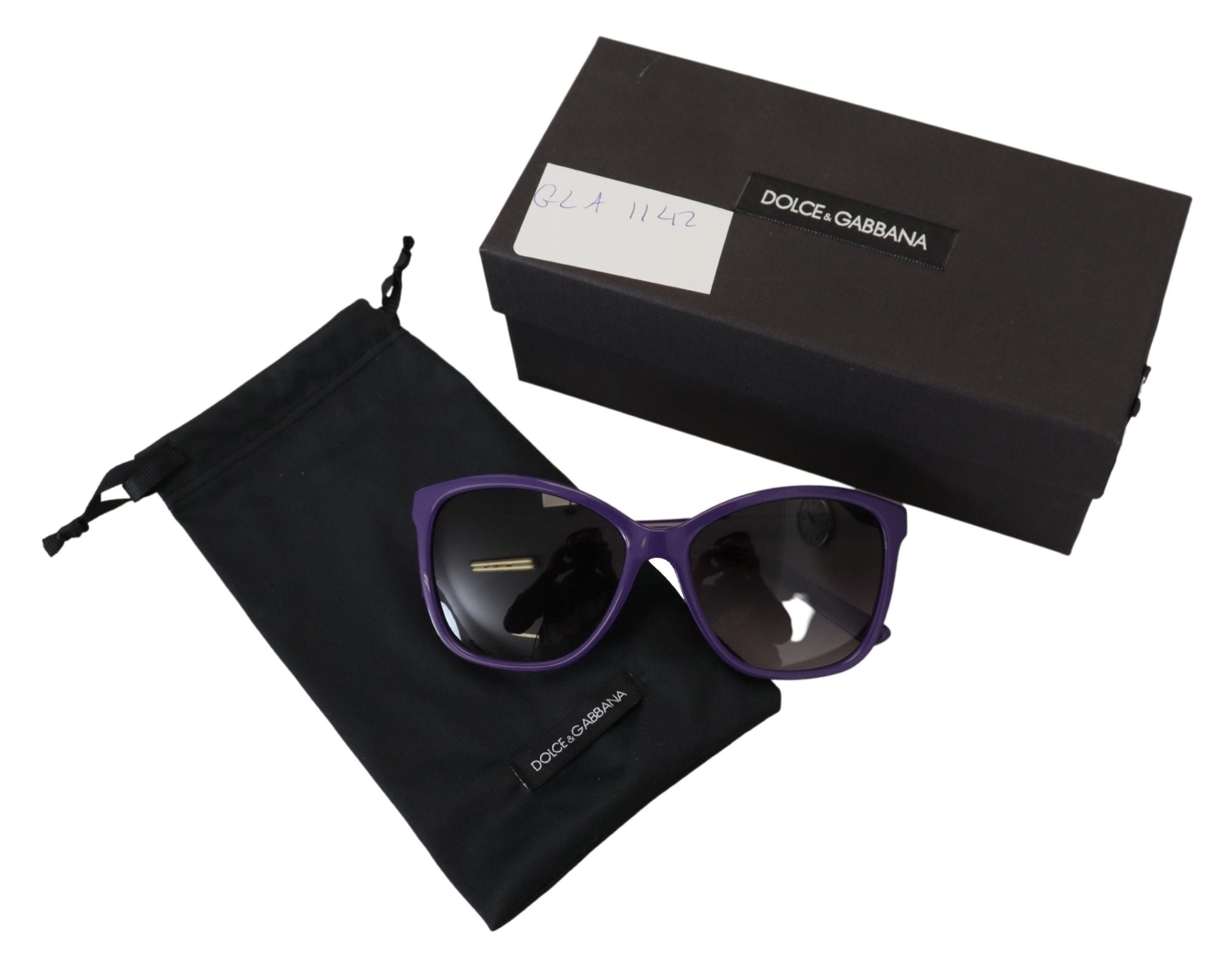 Dolce & Gabbana Elegant Violet Round Sunglasses for Women - DEA STILOSA MILANO
