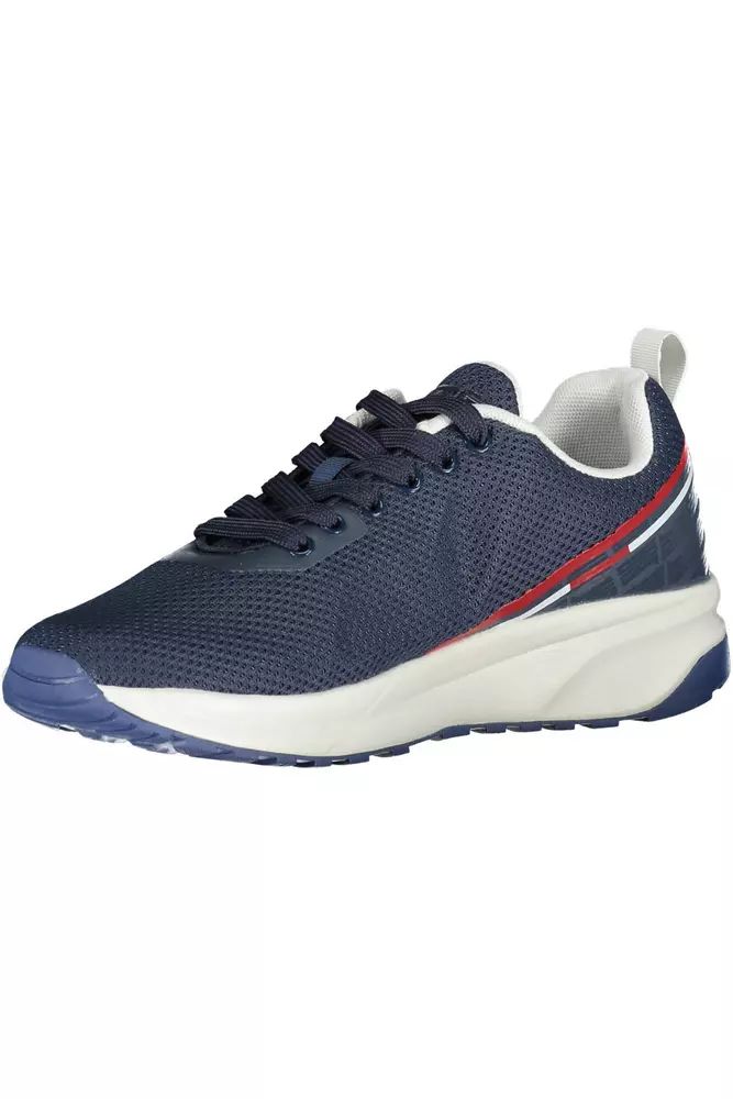 Carrera Blue Polyester Sneaker - DEA STILOSA MILANO