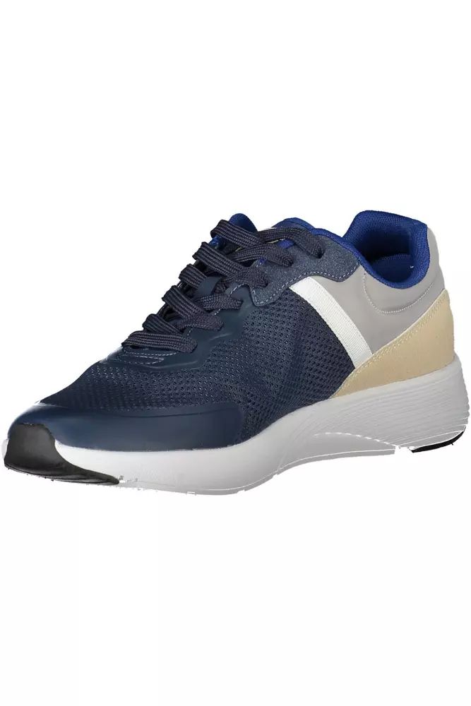 Carrera Blue Polyester Sneaker - DEA STILOSA MILANO
