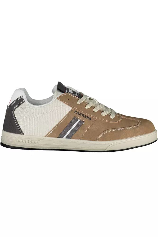 Carrera Brown Polyester Sneaker - DEA STILOSA MILANO