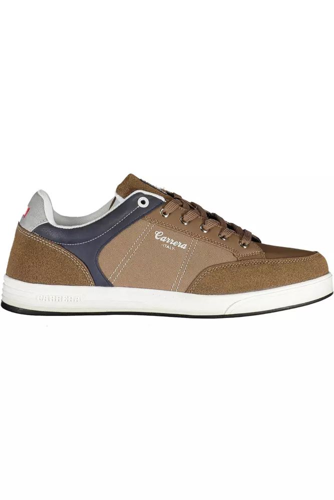 Carrera Brown Polyester Sneaker - DEA STILOSA MILANO