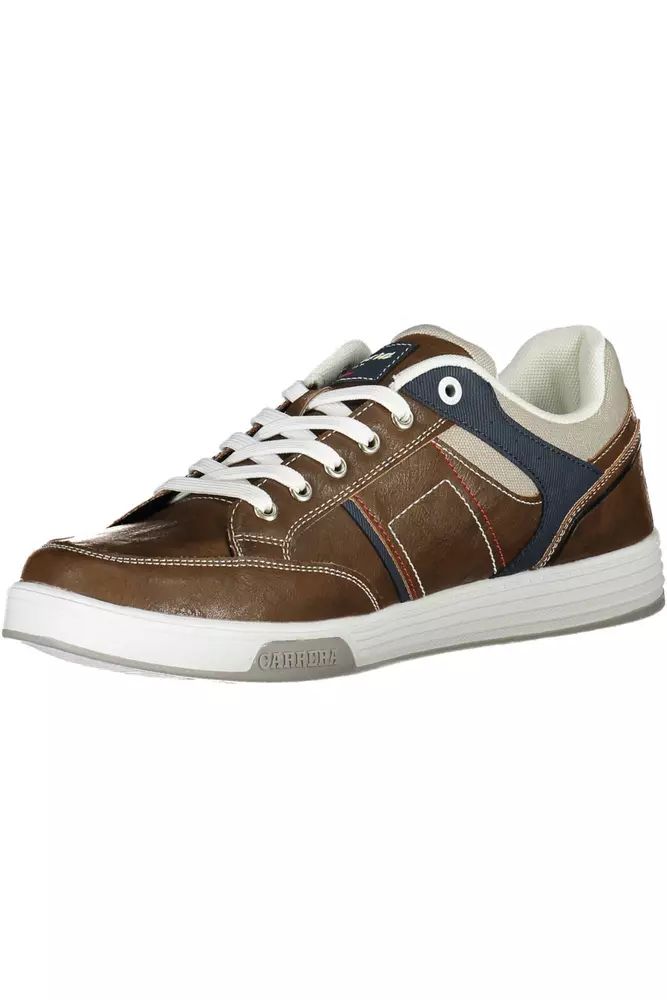 Carrera Brown Polyester Sneaker - DEA STILOSA MILANO