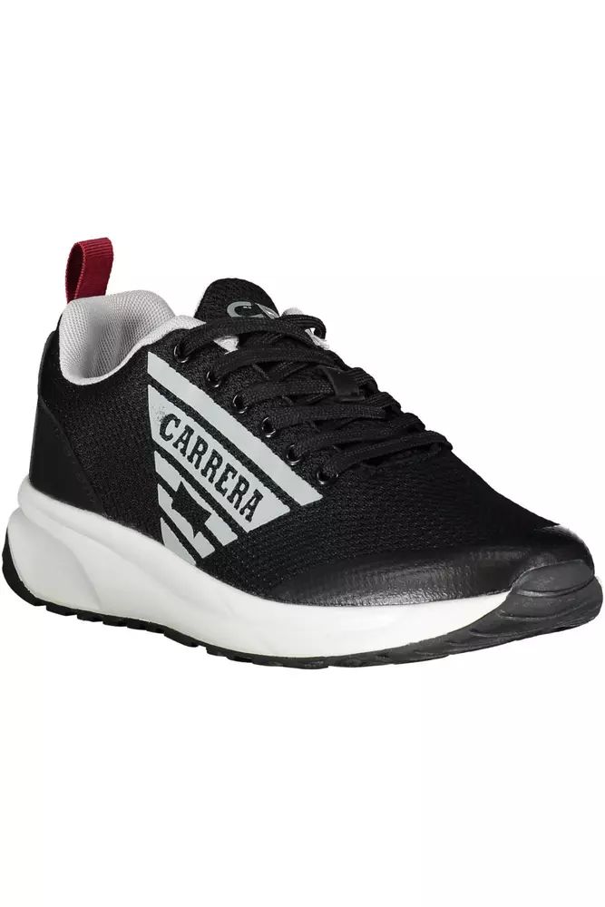 Carrera Black Polyester Sneaker - DEA STILOSA MILANO