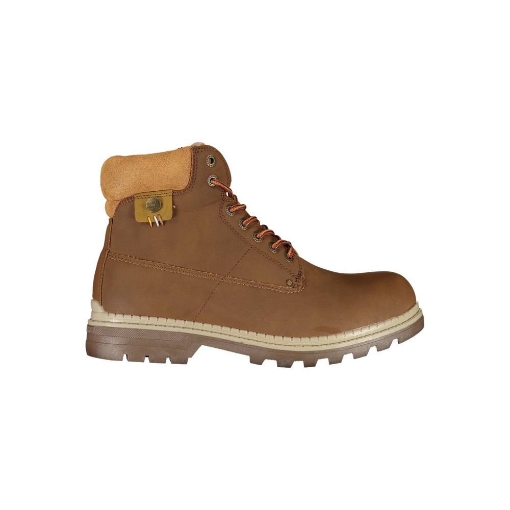 Carrera Brown Polyester Boot - DEA STILOSA MILANO