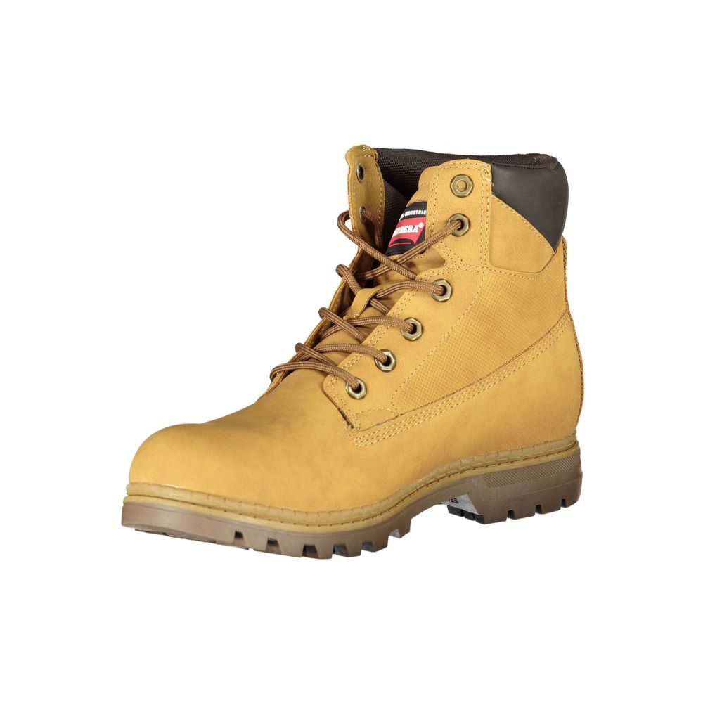 Carrera Yellow Polyester Boot - DEA STILOSA MILANO