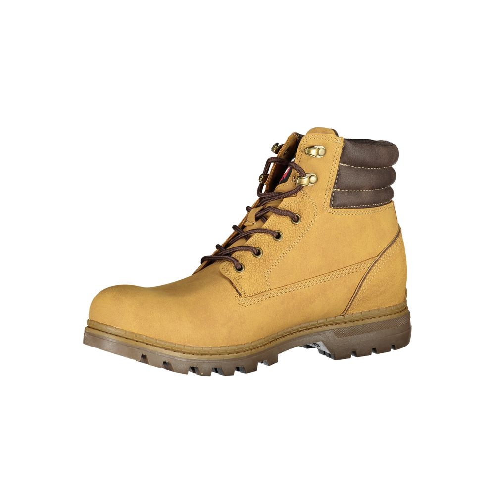 Carrera Yellow Polyester Boot - DEA STILOSA MILANO