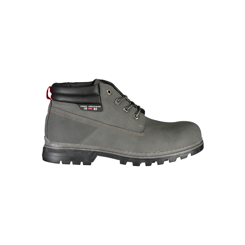 Carrera Gray Polyester Boot - DEA STILOSA MILANO
