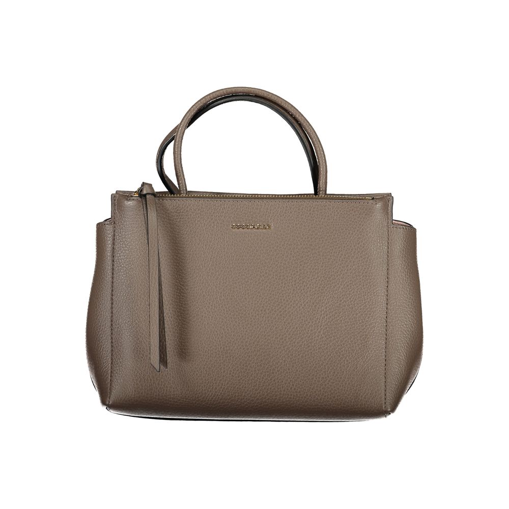 Coccinelle Brown Leather Handbag - DEA STILOSA MILANO