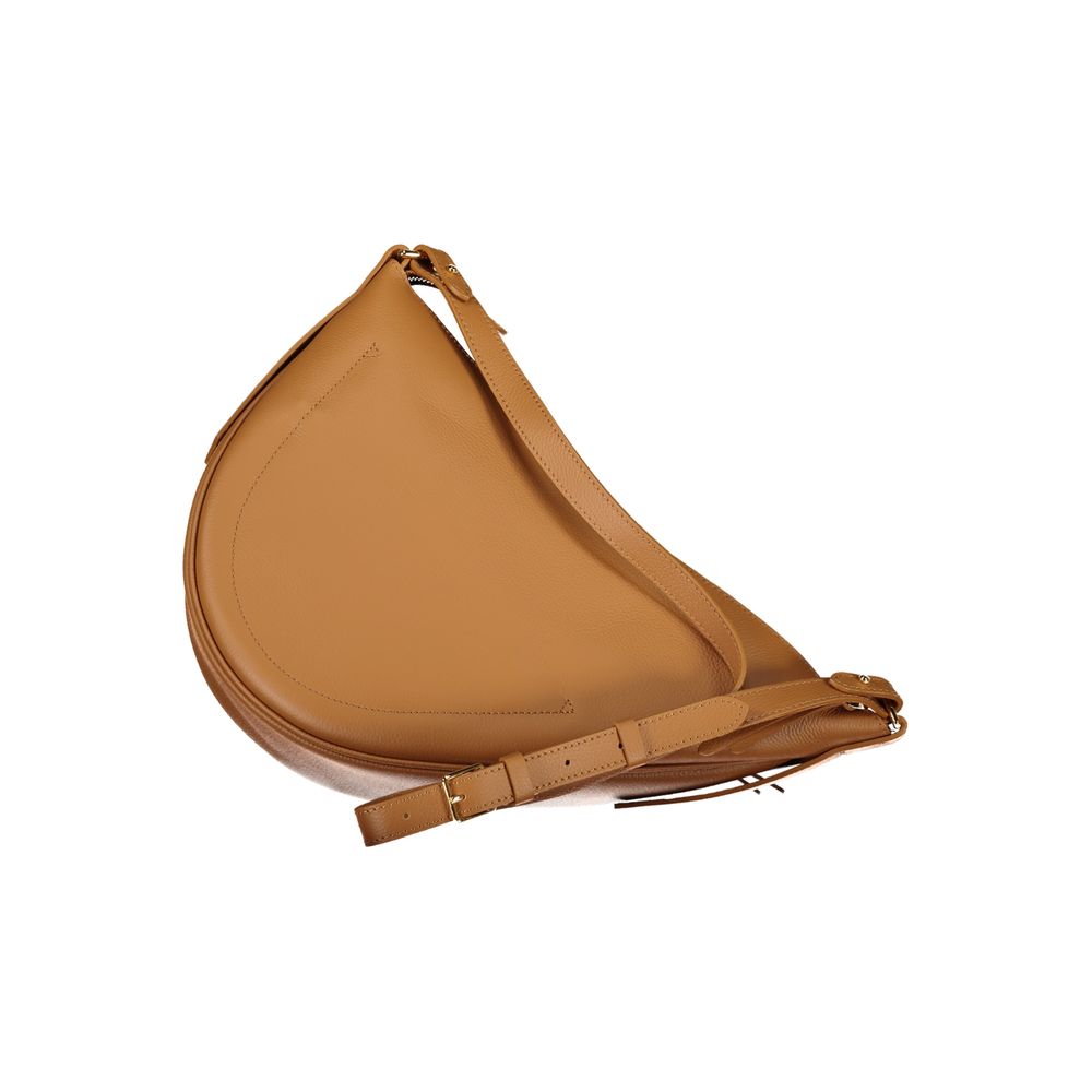 Coccinelle Brown Leather Handbag - DEA STILOSA MILANO