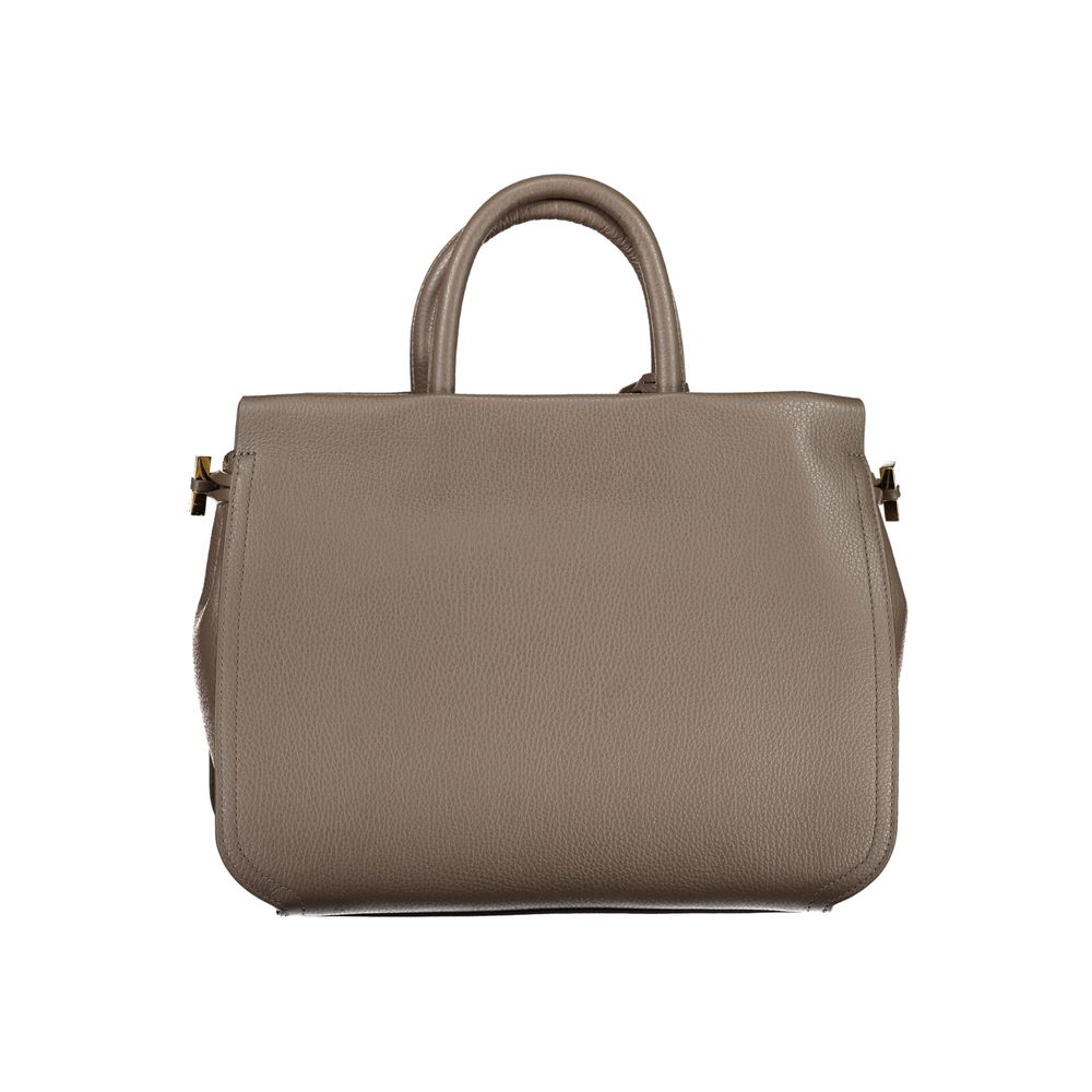 Coccinelle Brown Leather Handbag - DEA STILOSA MILANO