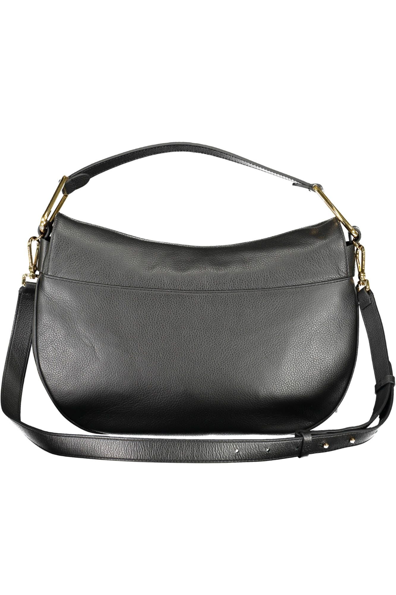 Coccinelle Chic Black Leather Shoulder Bag - DEA STILOSA MILANO