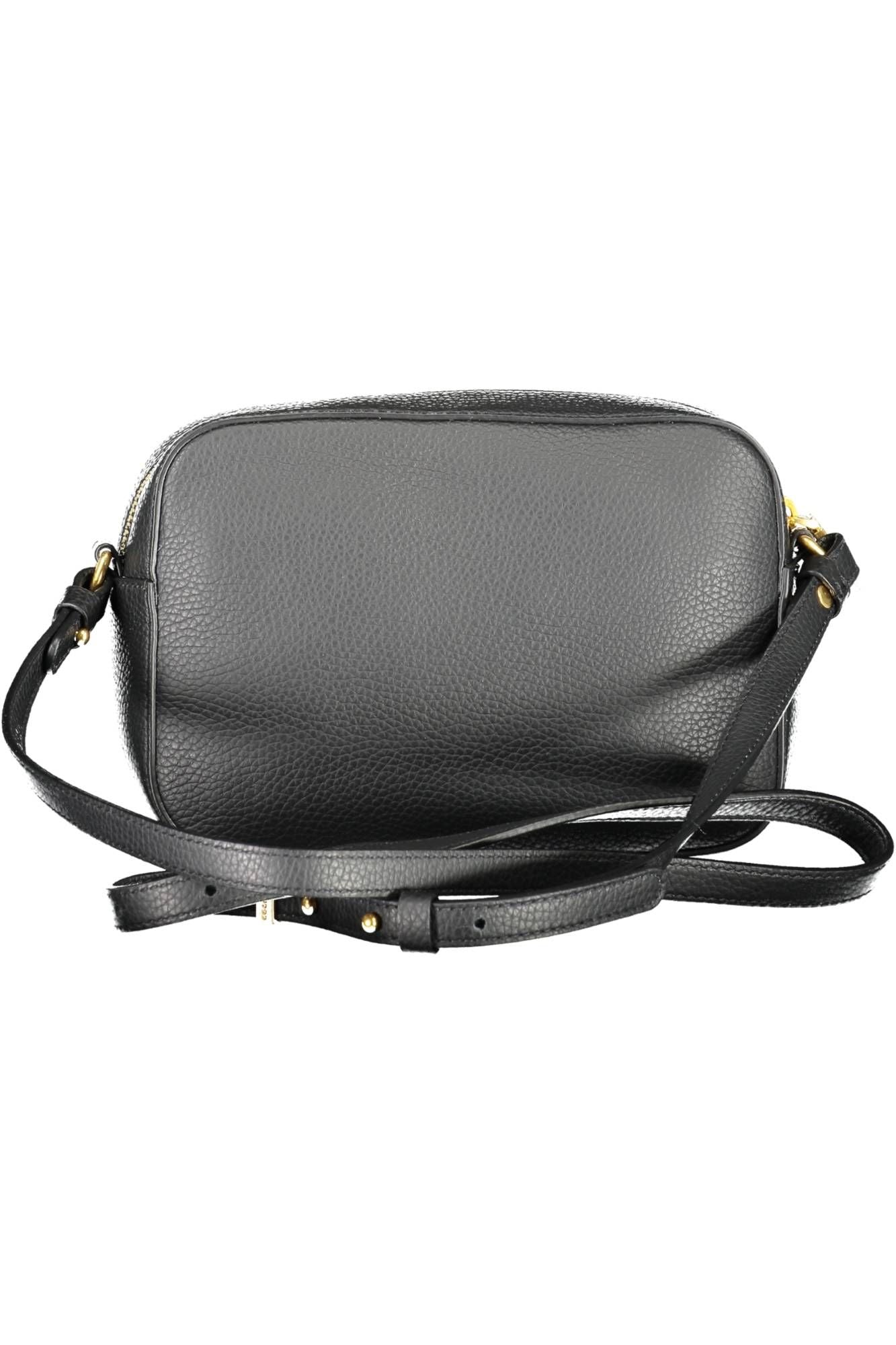 Coccinelle Elegant Black Leather Shoulder Bag - DEA STILOSA MILANO