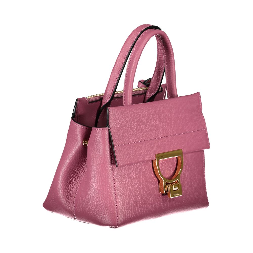 Coccinelle Pink Leather Handbag - DEA STILOSA MILANO
