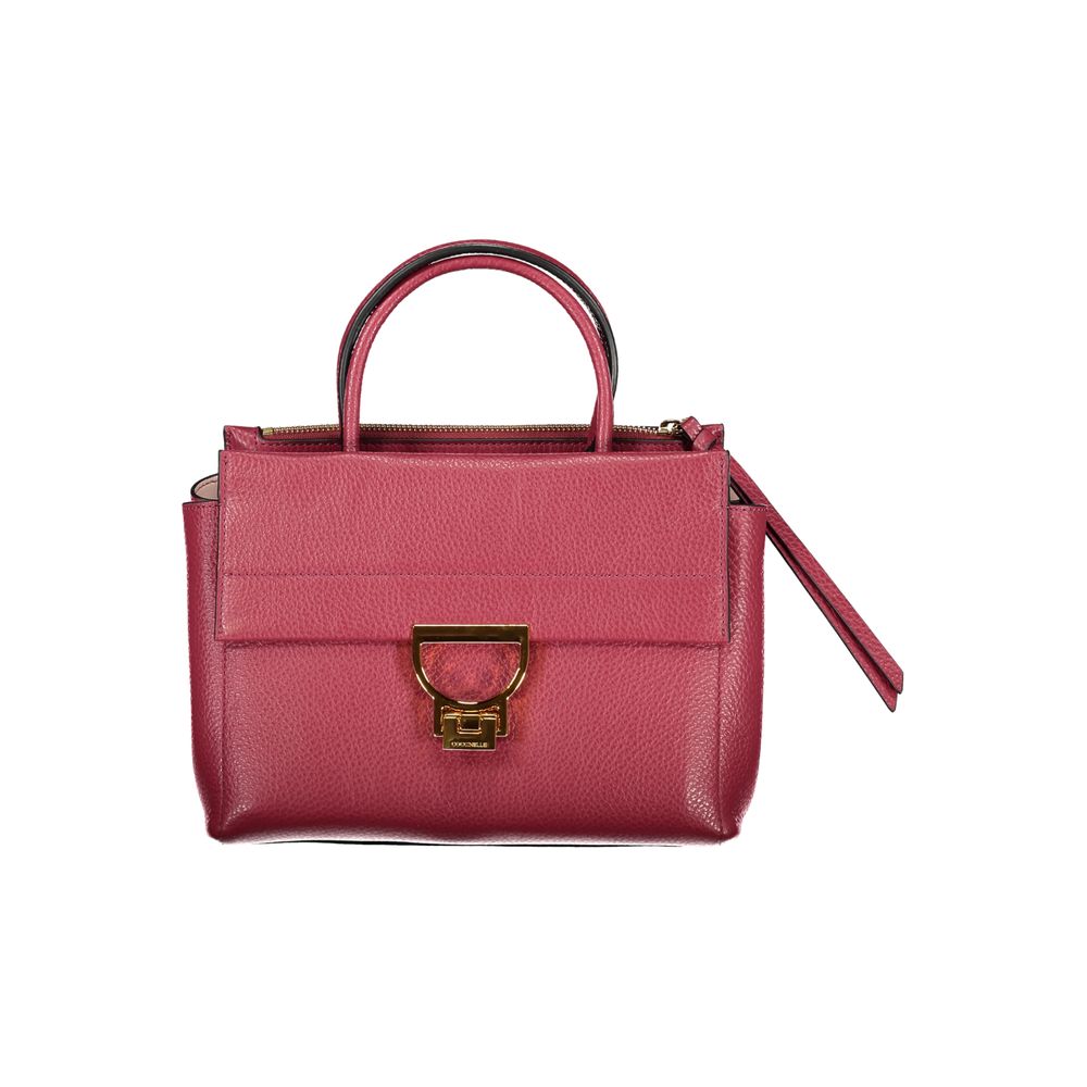 Coccinelle Pink Leather Handbag - DEA STILOSA MILANO