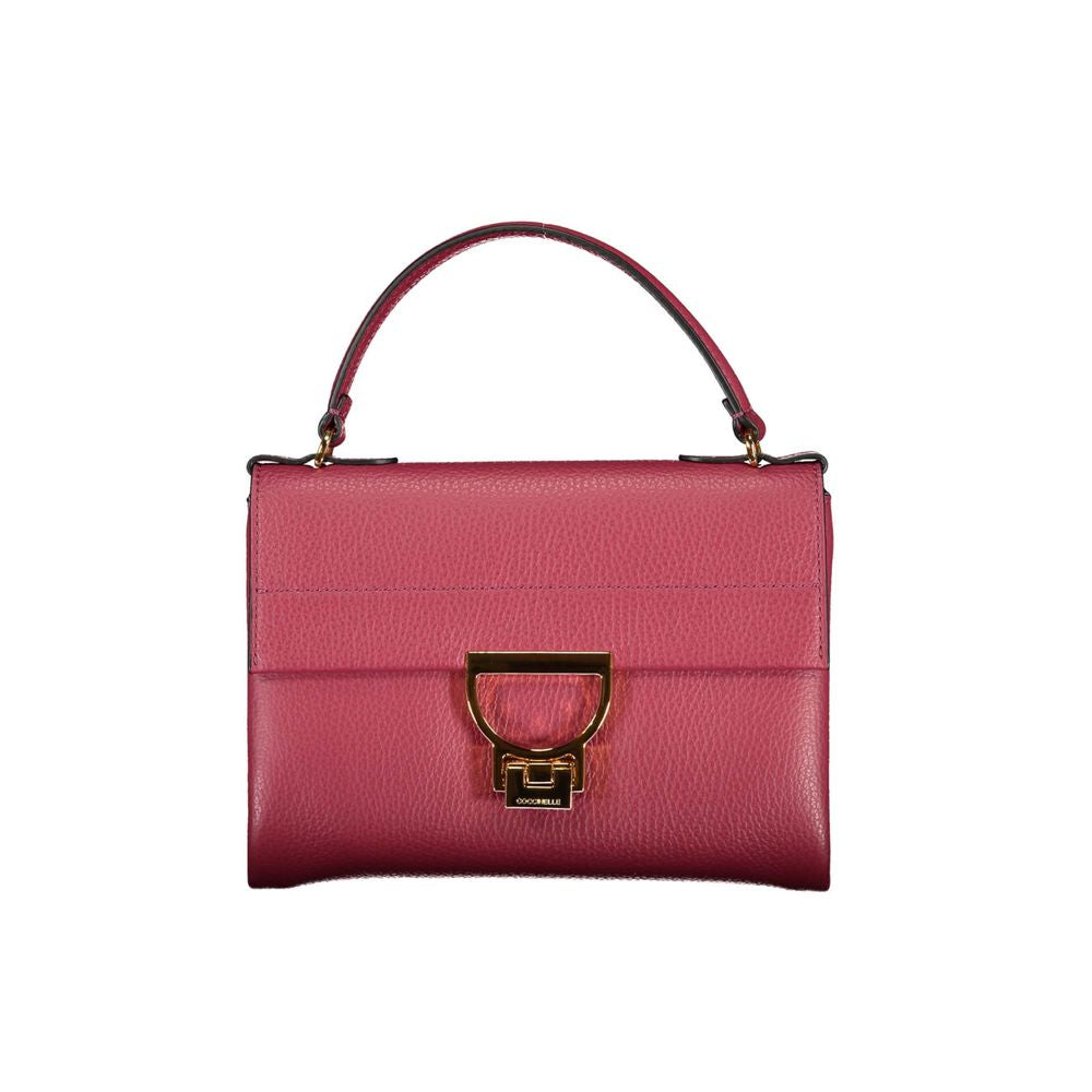 Coccinelle Pink Leather Handbag - DEA STILOSA MILANO