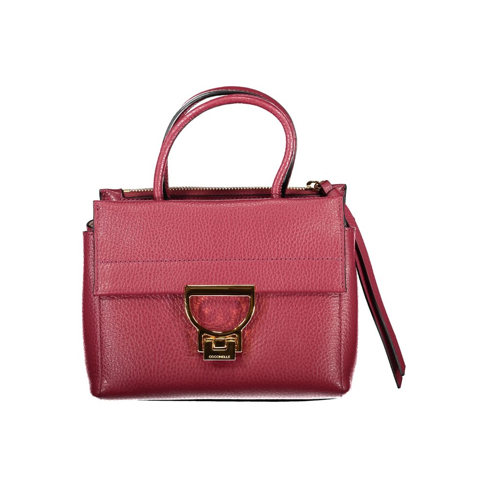Coccinelle Pink Leather Handbag - DEA STILOSA MILANO