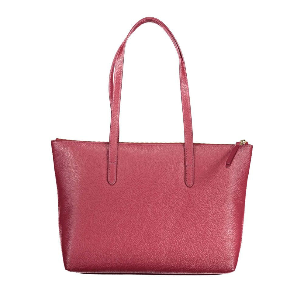 Coccinelle Pink Leather Handbag - DEA STILOSA MILANO