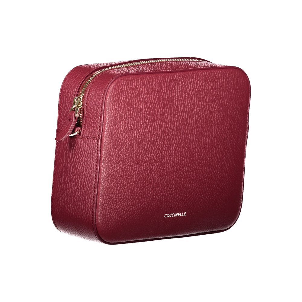 Coccinelle Pink Leather Handbag - DEA STILOSA MILANO