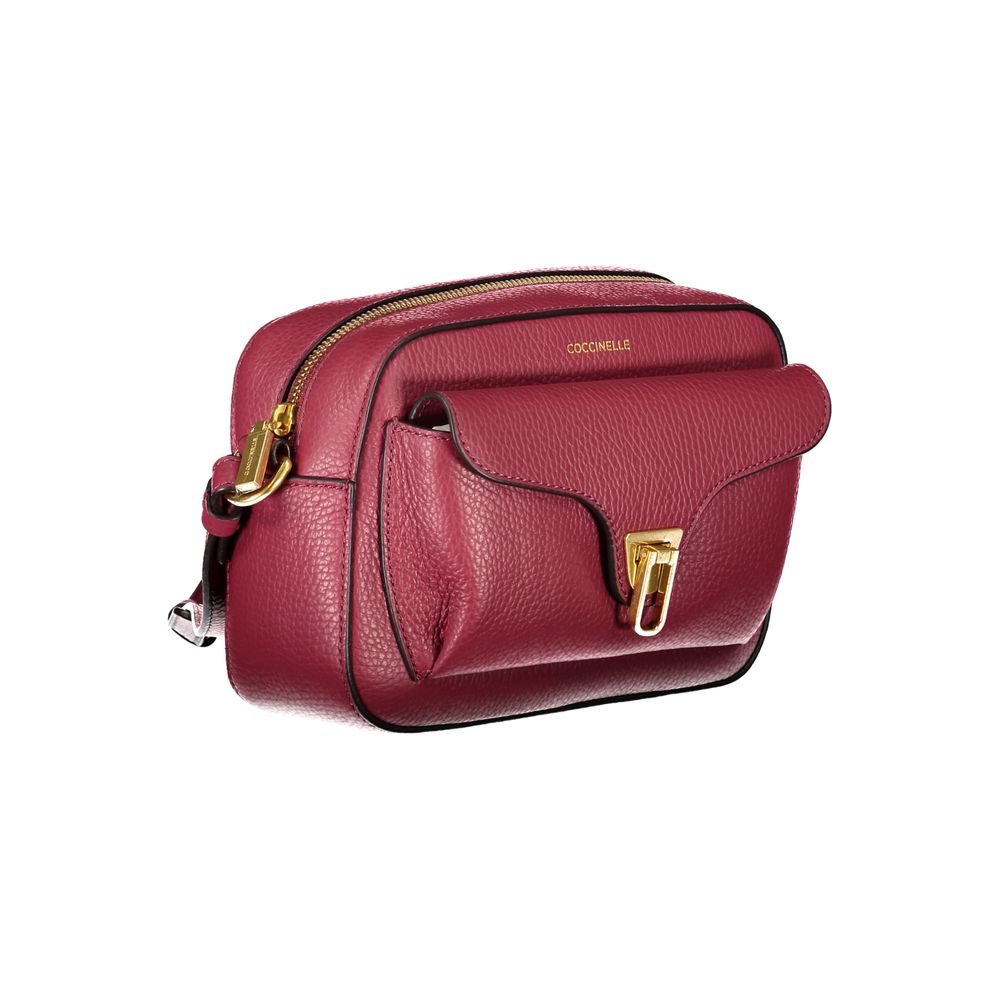 Coccinelle Pink Leather Handbag - DEA STILOSA MILANO