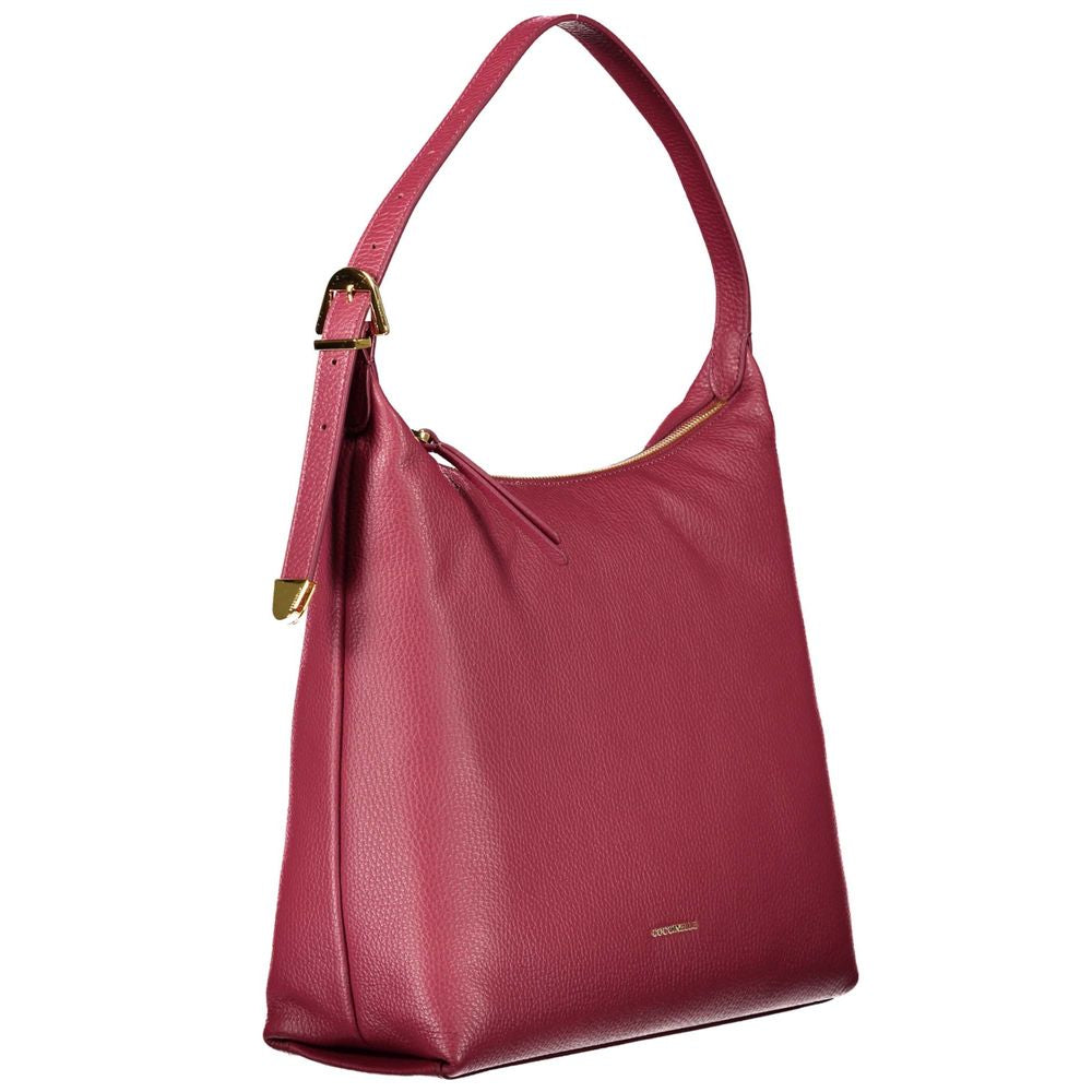 Coccinelle Pink Leather Handbag - DEA STILOSA MILANO