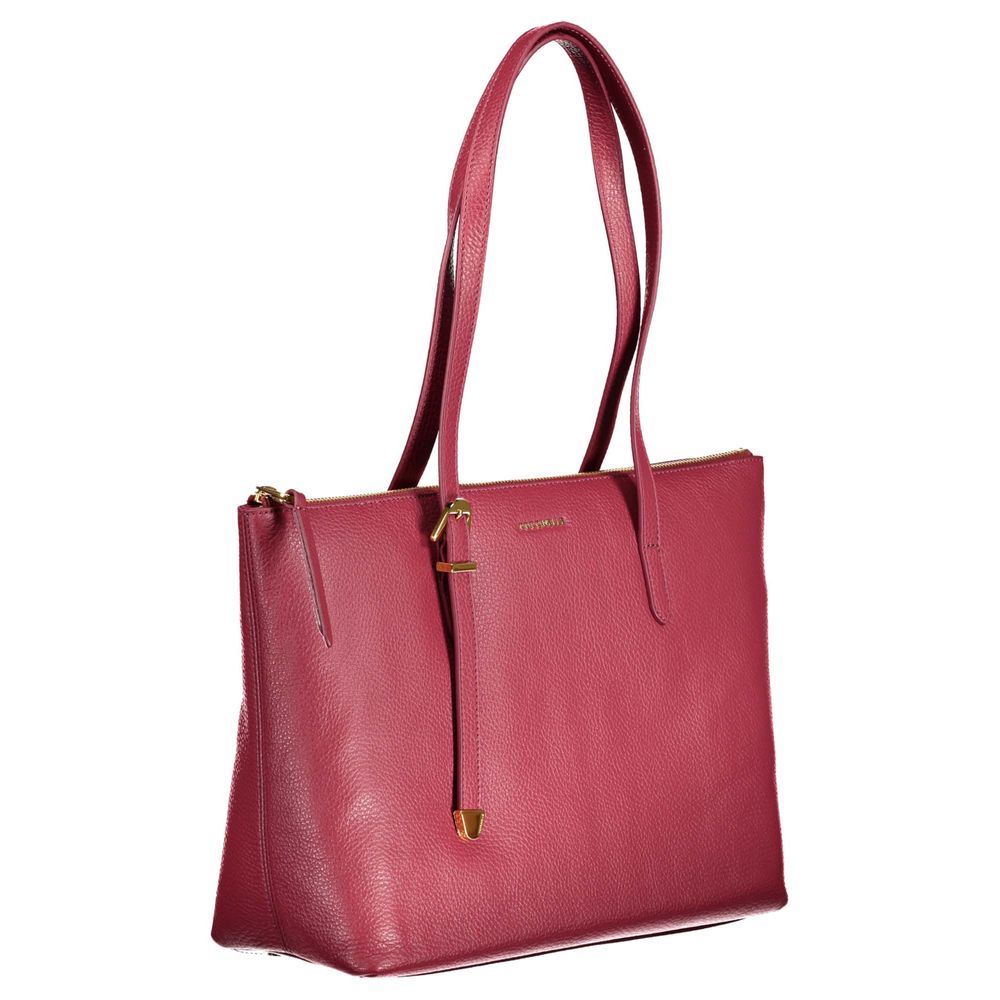 Coccinelle Pink Leather Handbag - DEA STILOSA MILANO