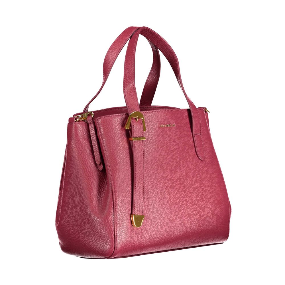 Coccinelle Pink Leather Handbag - DEA STILOSA MILANO