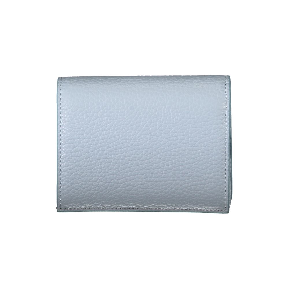 Coccinelle Light Blue Leather Wallet - DEA STILOSA MILANO