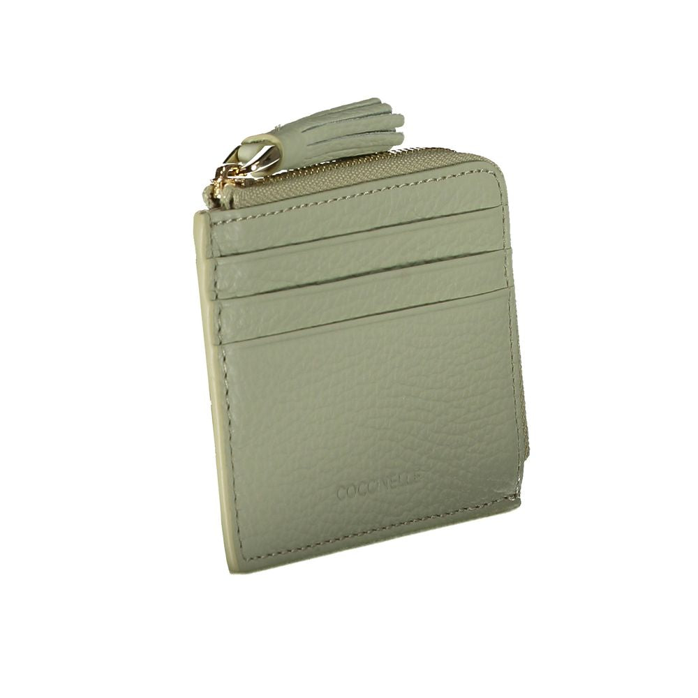 Coccinelle Green Leather Wallet - DEA STILOSA MILANO