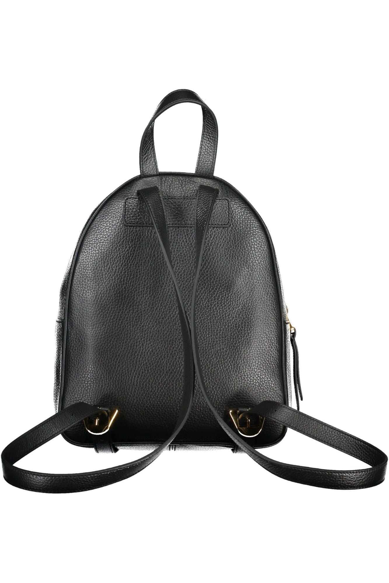 Coccinelle Black Leather Backpack - DEA STILOSA MILANO