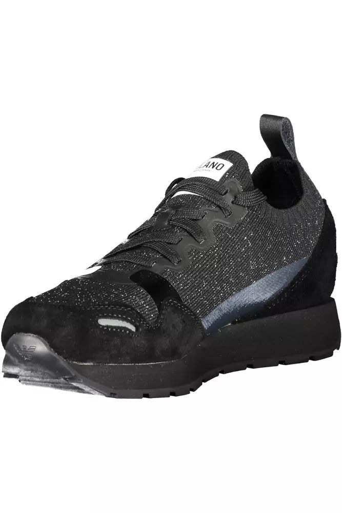 Emporio Armani Chic Contrasting Lace-up Sneakers - DEA STILOSA MILANO
