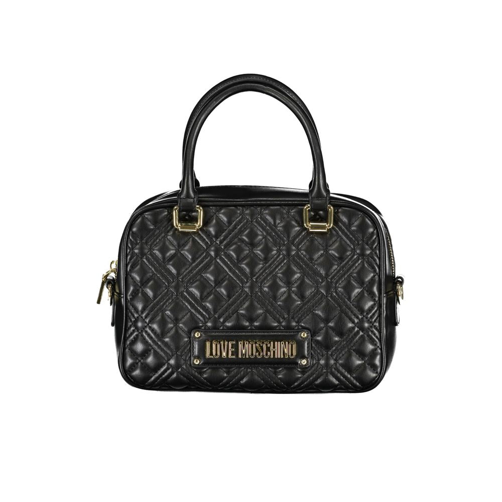 Love Moschino Black Polyethylene Handbag - DEA STILOSA MILANO