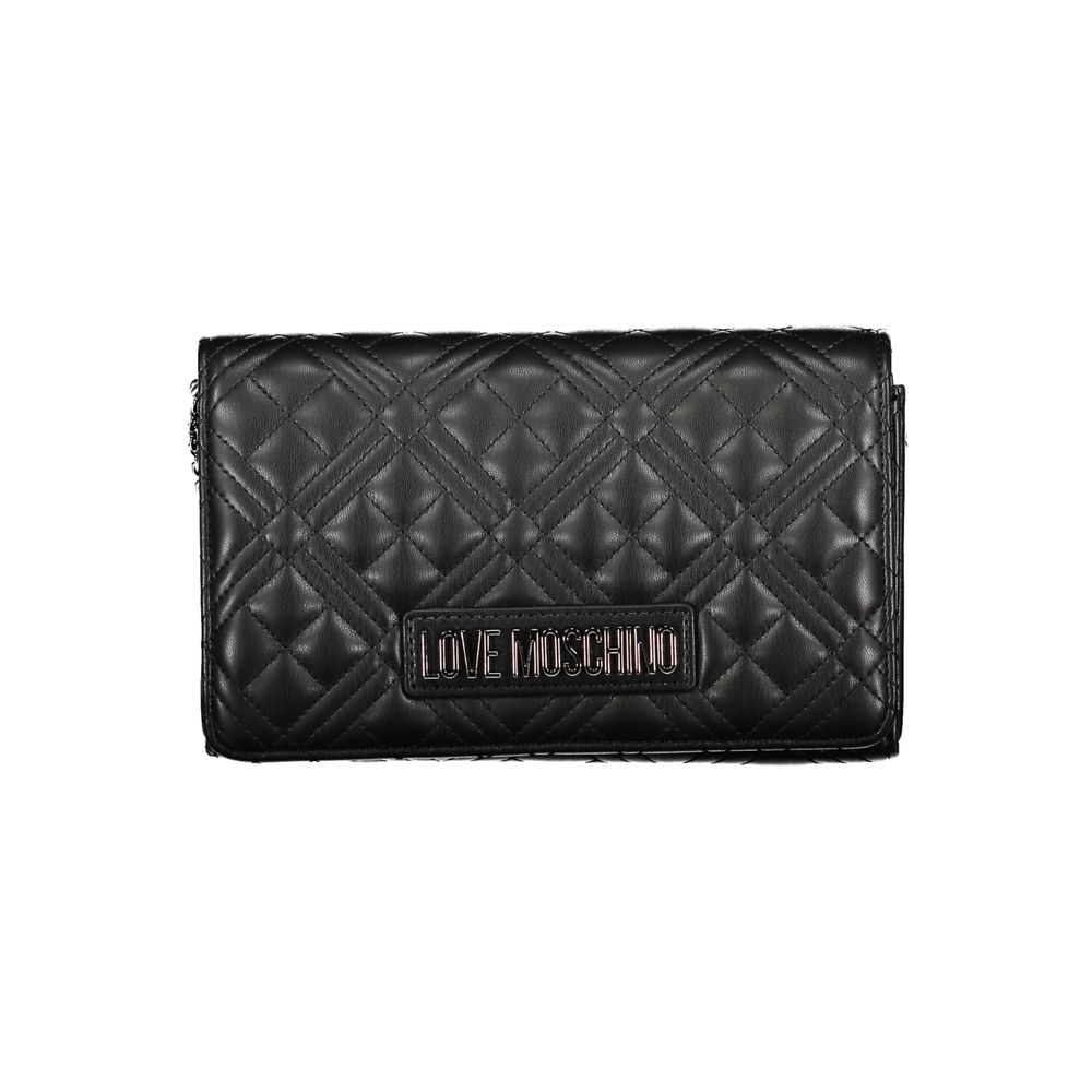 Love Moschino Black Polyethylene Handbag - DEA STILOSA MILANO