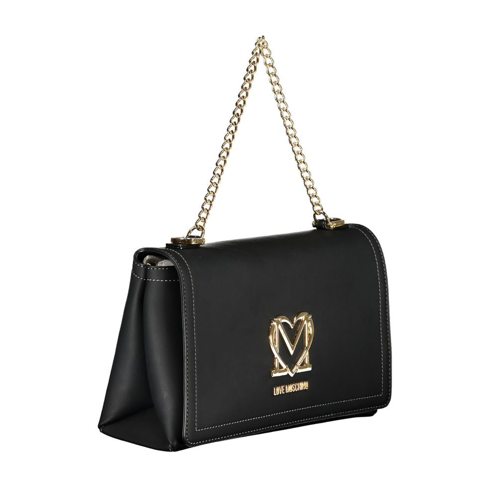 Love Moschino Black Polyethylene Handbag - DEA STILOSA MILANO