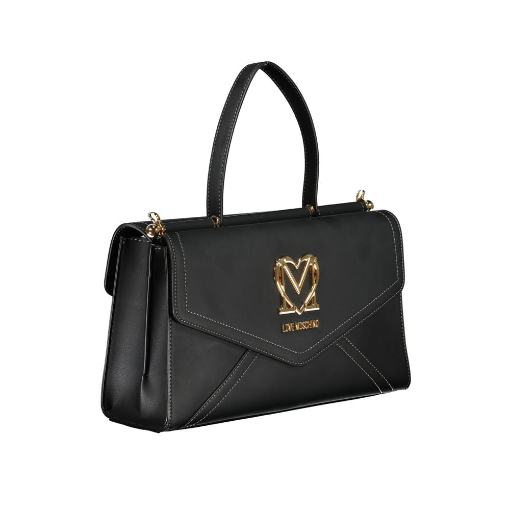 Love Moschino Black Polyethylene Handbag - DEA STILOSA MILANO