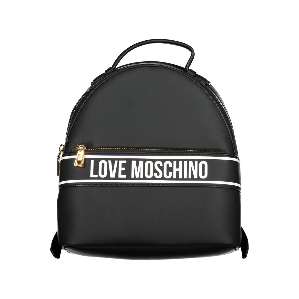 Love Moschino Black Polyethylene Backpack - DEA STILOSA MILANO