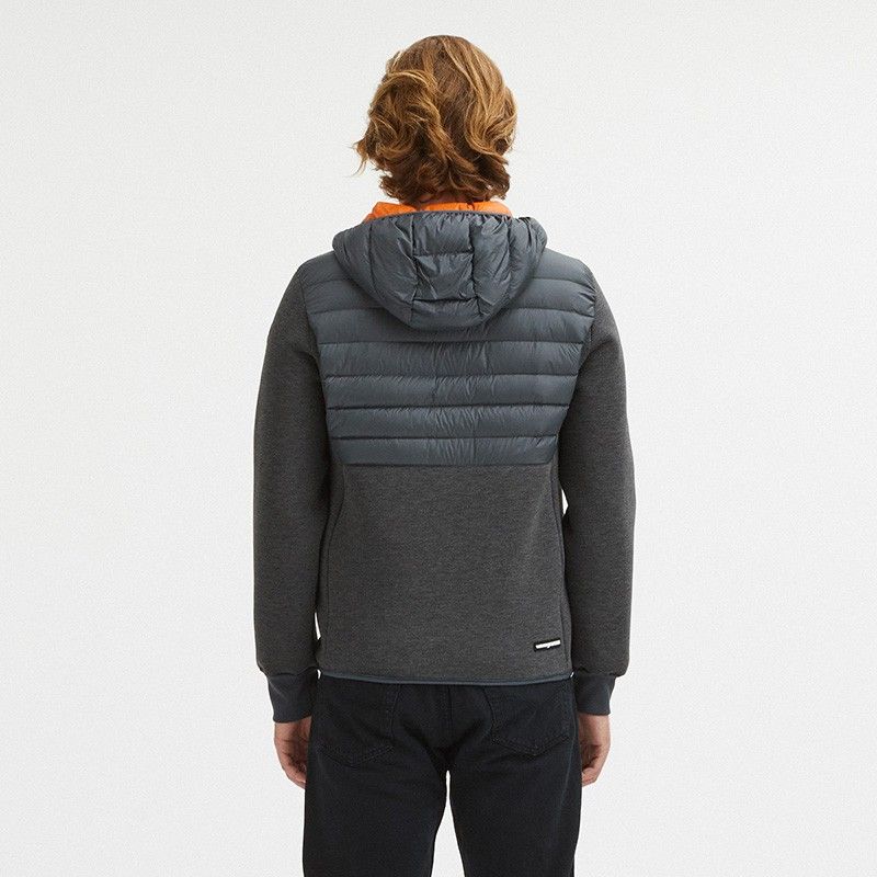 Centogrammi Elegant Grey Goose Down Puffer Jacket - DEA STILOSA MILANO
