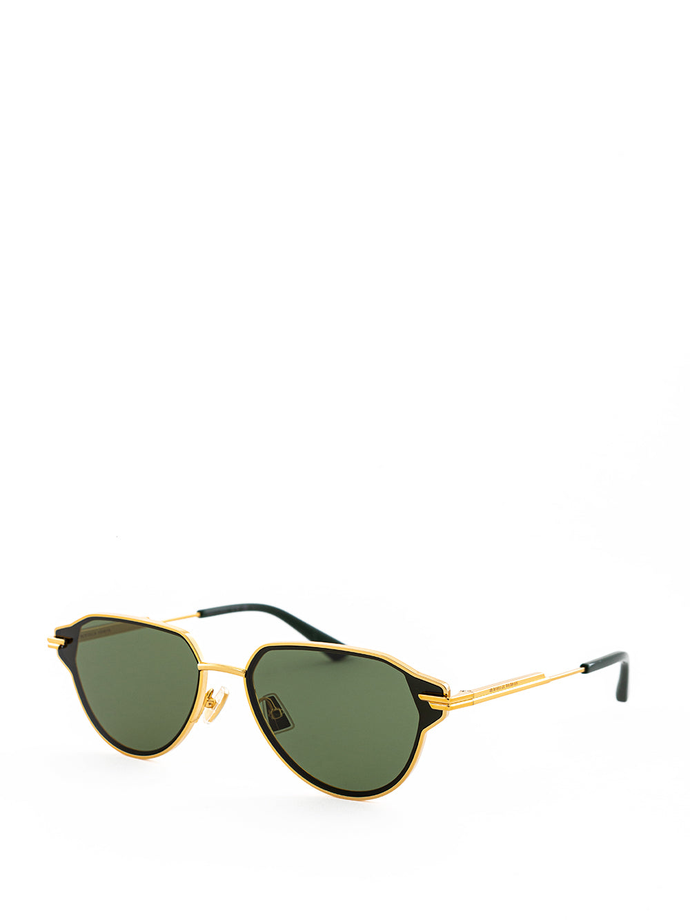 Bottega Veneta Golden Metal Sunglasses - DEA STILOSA MILANO
