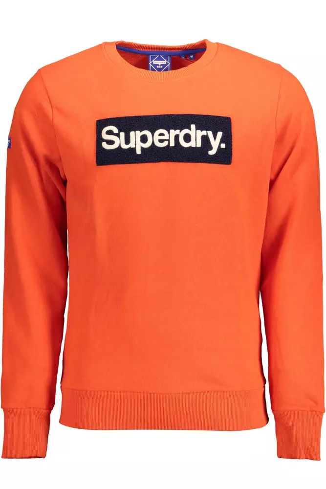 Superdry Orange Cotton Sweater - DEA STILOSA MILANO