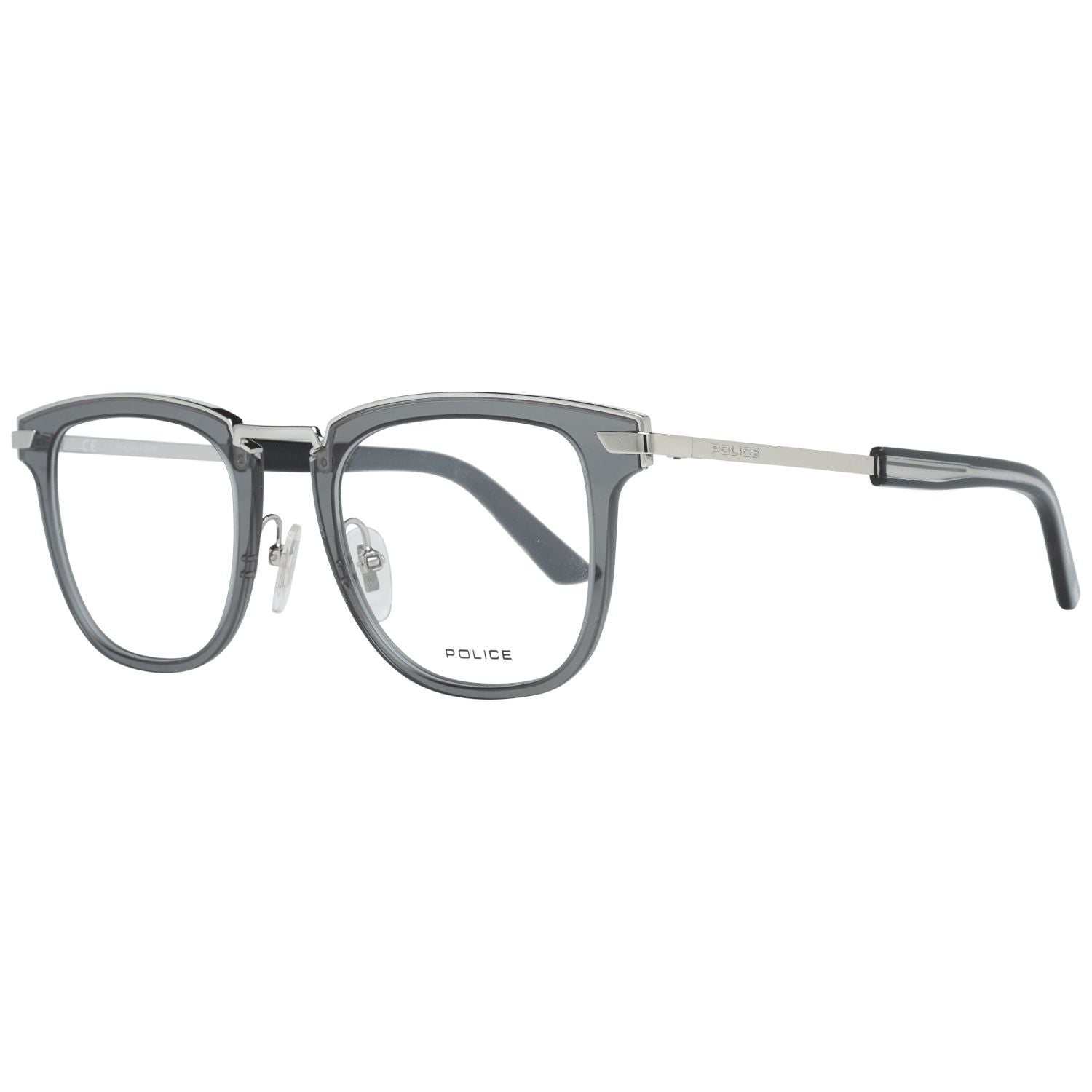 Police Transparent Men Optical Frames - DEA STILOSA MILANO