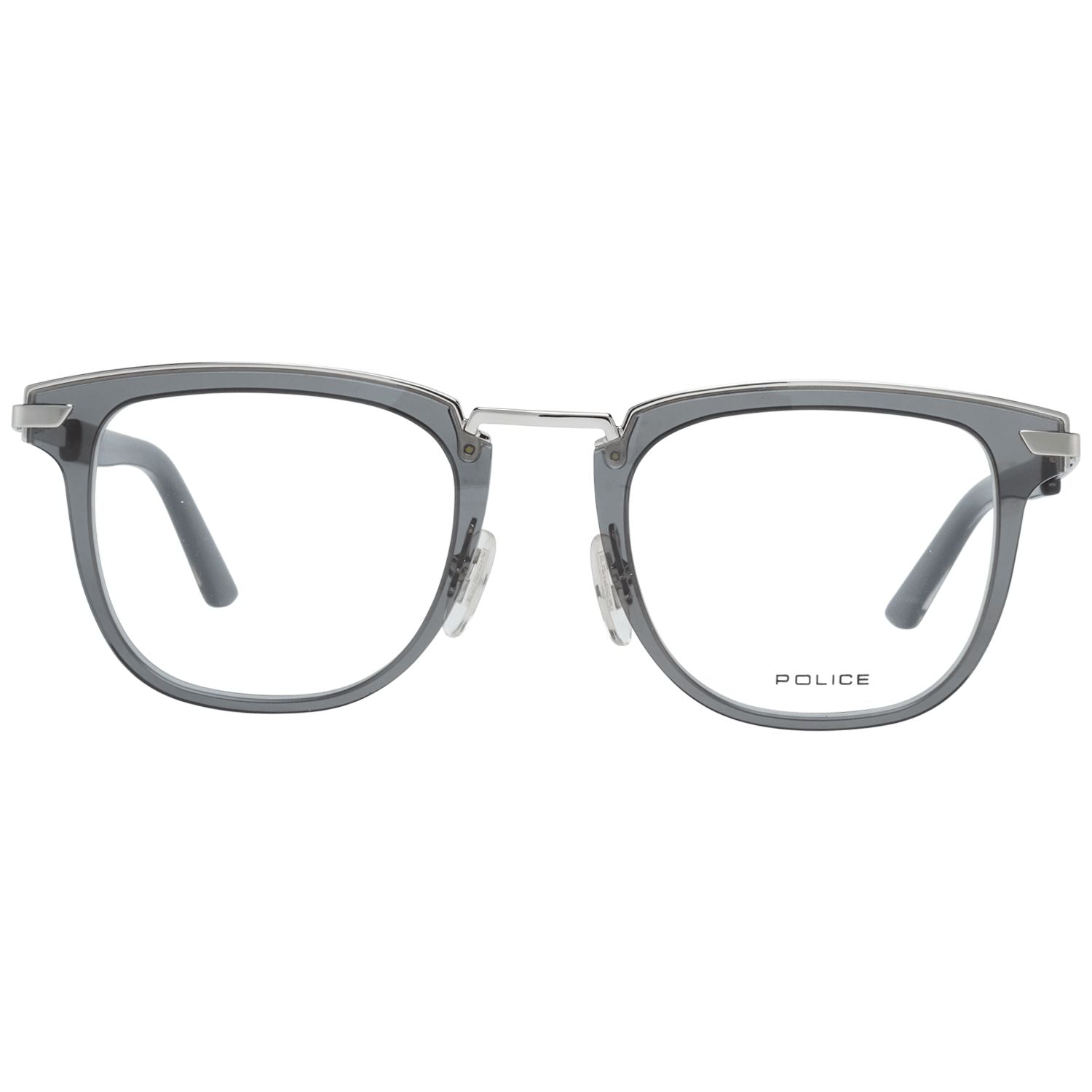 Police Transparent Men Optical Frames - DEA STILOSA MILANO